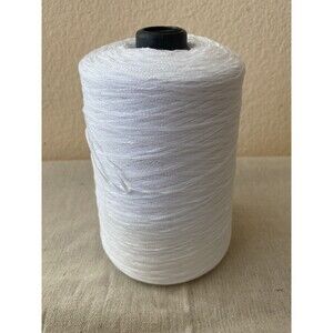 Soft Cone Spool Yarn Tape White 530g #470